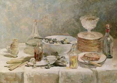 Stillleben mit Salat, ca. 1887-88 von Edouard Vuillard